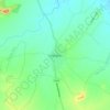 Mapa topográfico Hatpipalya, altitud, relieve