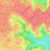 Mapa topográfico Пронівщина, altitud, relieve