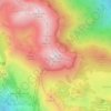 Mapa topográfico Sveto brdo, altitud, relieve