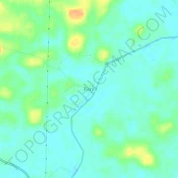 Mapa topográfico Parit, altitud, relieve