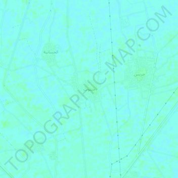 Mapa topográfico Mantut, altitud, relieve