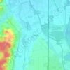 Mapa topográfico Zollsiedlung, altitud, relieve