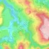Mapa topográfico Colempces Bas, altitud, relieve