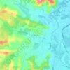 Mapa topográfico Picoazá, altitud, relieve
