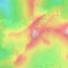 Mapa topográfico Haute-Pointe, altitud, relieve