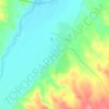 Mapa topográfico Qareh Buteh, altitud, relieve