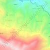 Mapa topográfico Sayhua, altitud, relieve