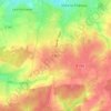 Mapa topográfico L'Épine, altitud, relieve