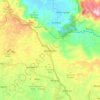 Mapa topográfico Donorojo, altitud, relieve