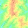 Mapa topográfico Lochleven, altitud, relieve