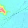 Mapa topográfico العريسة, altitud, relieve