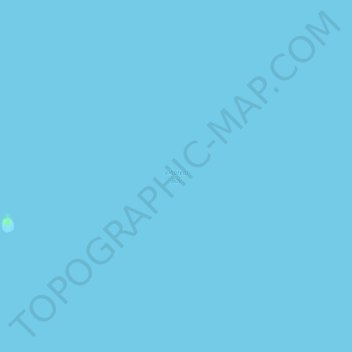 Mapa topográfico Villareal Bay, altitud, relieve