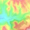 Mapa topográfico Hırkatepe, altitud, relieve