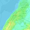 Mapa topográfico Southport, altitud, relieve