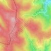 Mapa topográfico Bayerische Schanz (507,9), altitud, relieve