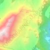 Mapa topográfico Feslikan Yaylası, altitud, relieve