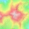 Mapa topográfico Hasenöhrl, altitud, relieve