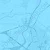 Mapa topográfico کورکا, altitud, relieve