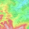 Mapa topográfico Neu-Anspach, altitud, relieve