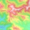 Mapa topográfico El Had Nath Kaci, altitud, relieve