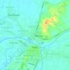 Mapa topográfico Zone IV, altitud, relieve