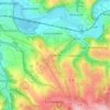Mapa topográfico Striefen, altitud, relieve