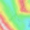 Mapa topográfico Passo Foscagno, altitud, relieve