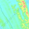 Mapa topográfico Dahong, altitud, relieve