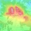 Mapa topográfico Groß Radisch, altitud, relieve
