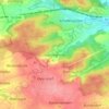 Mapa topográfico Geisengrund, altitud, relieve