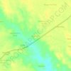 Mapa topográfico Rajaudha, altitud, relieve