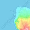 Mapa topográfico Goury, altitud, relieve