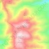 Mapa topográfico Kalpaki, altitud, relieve