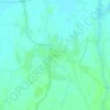 Mapa topográfico Tekari, altitud, relieve