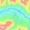 Mapa topográfico Chilas, altitud, relieve