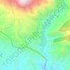 Mapa topográfico Atan, altitud, relieve
