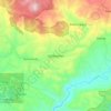 Mapa topográfico Kalibunder, altitud, relieve