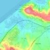 Mapa topográfico La Cinquantaine, altitud, relieve