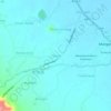 Mapa topográfico Parian, altitud, relieve