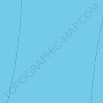 Mapa topográfico Tablas Strait, altitud, relieve