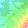 Mapa topográfico Bangsri, altitud, relieve