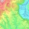 Mapa topográfico Gauangelloch, altitud, relieve