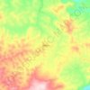 Mapa topográfico Haro, altitud, relieve