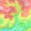 Mapa topográfico Waschleithe, altitud, relieve