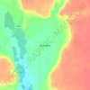 Mapa topográfico Wardlow, altitud, relieve