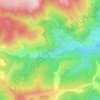 Mapa topográfico Soleyrols, altitud, relieve