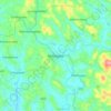Mapa topográfico Mallappally, altitud, relieve