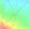 Mapa topográfico Kimana, altitud, relieve