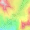 Mapa topográfico Gaviapass, altitud, relieve