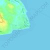 Mapa topográfico Poblacion, altitud, relieve